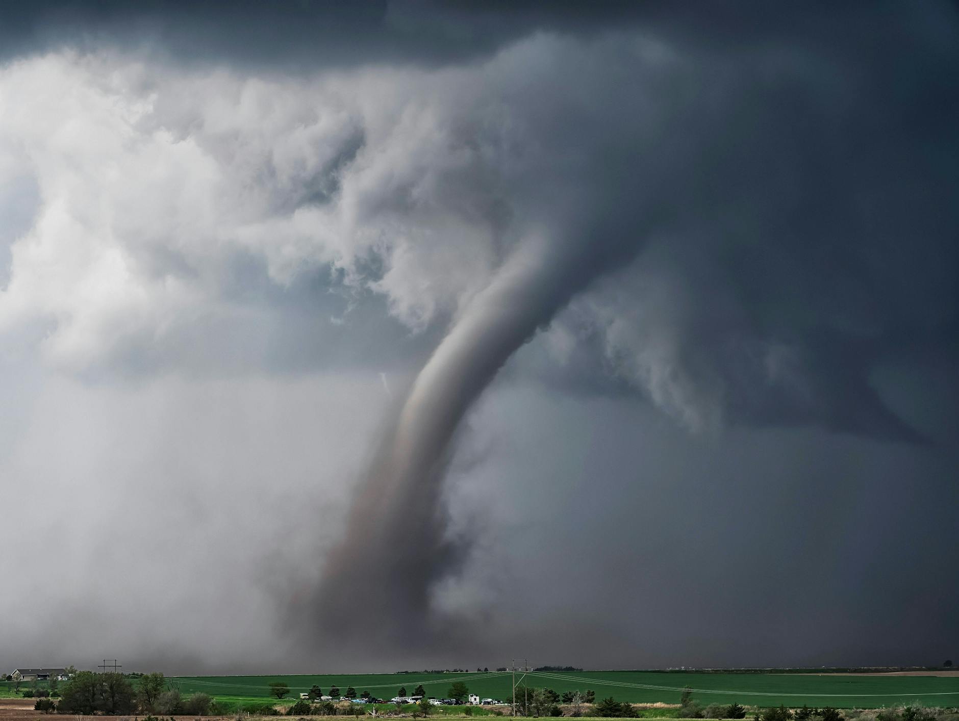 Deutschland drohen gefährliche Tornados. 