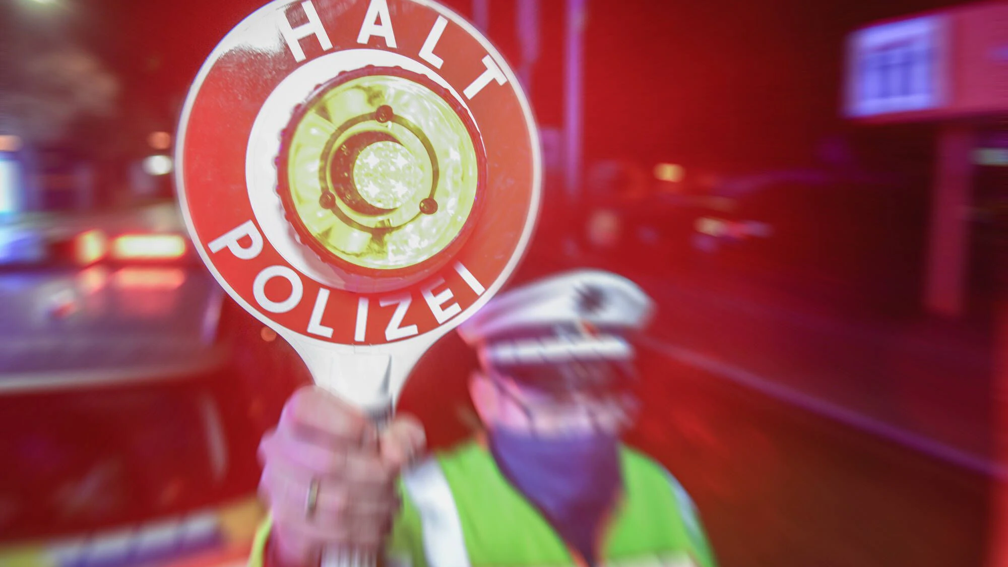 Polizei im Einsatz.&nbsp;