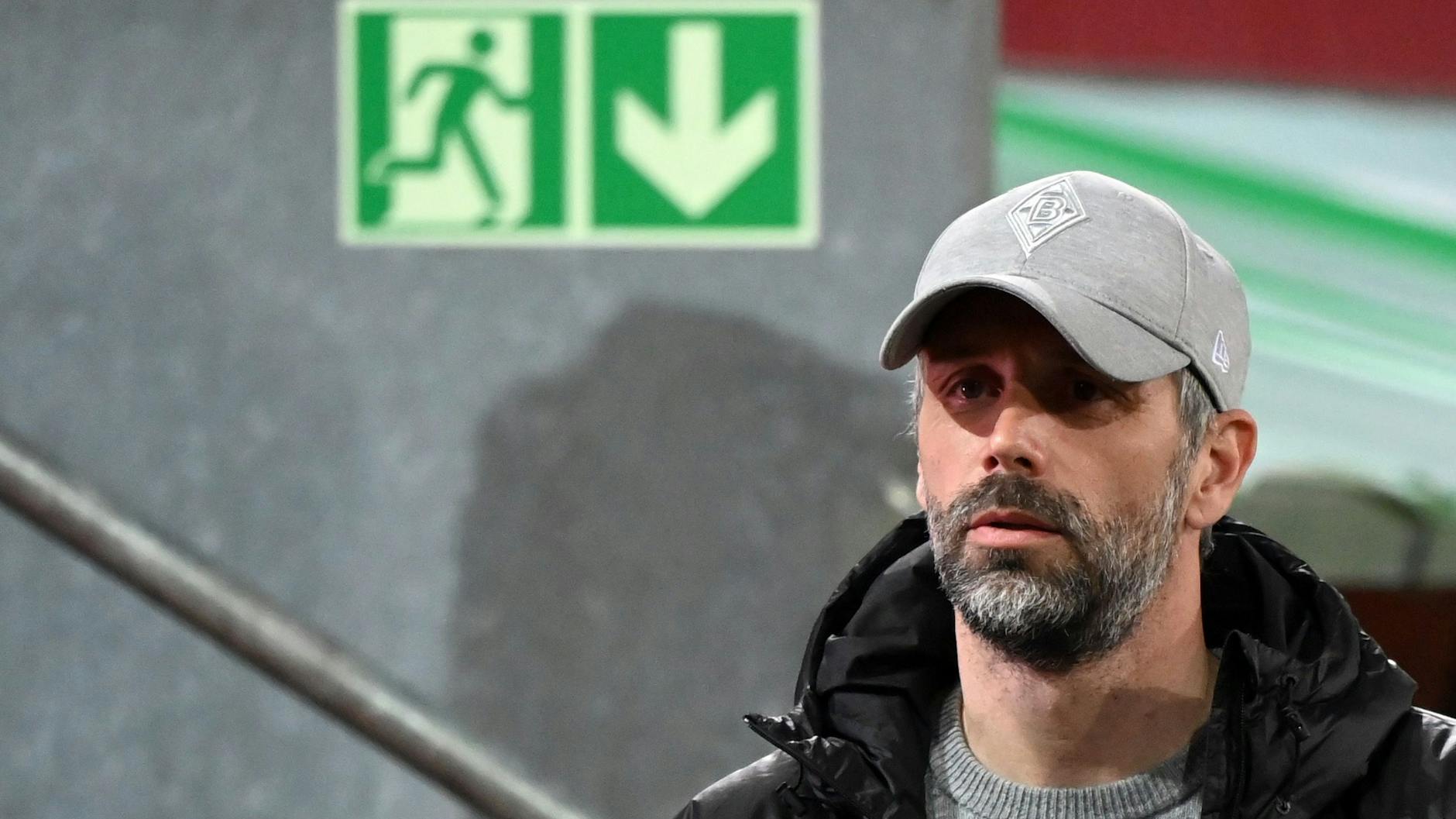 Einen vorzeitigen Abgang durch den Notausgang wird es für Mönchengladbachs Trainer Marco Rose vor dem Hintergrund der Ablösesumme wahrscheinlich nicht geben.