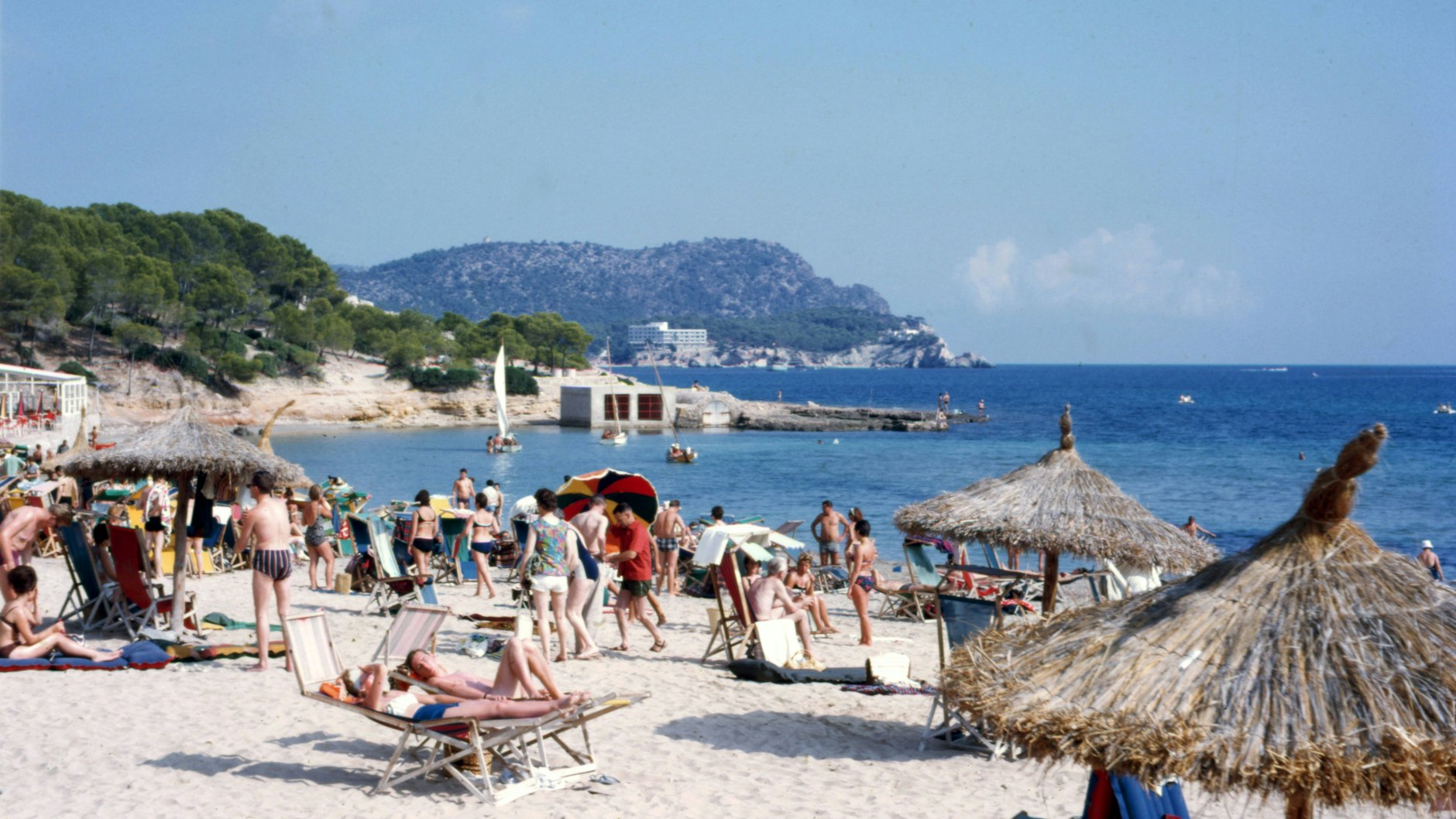 Ein voller Strand auf Mallorca (Symbolbild). 