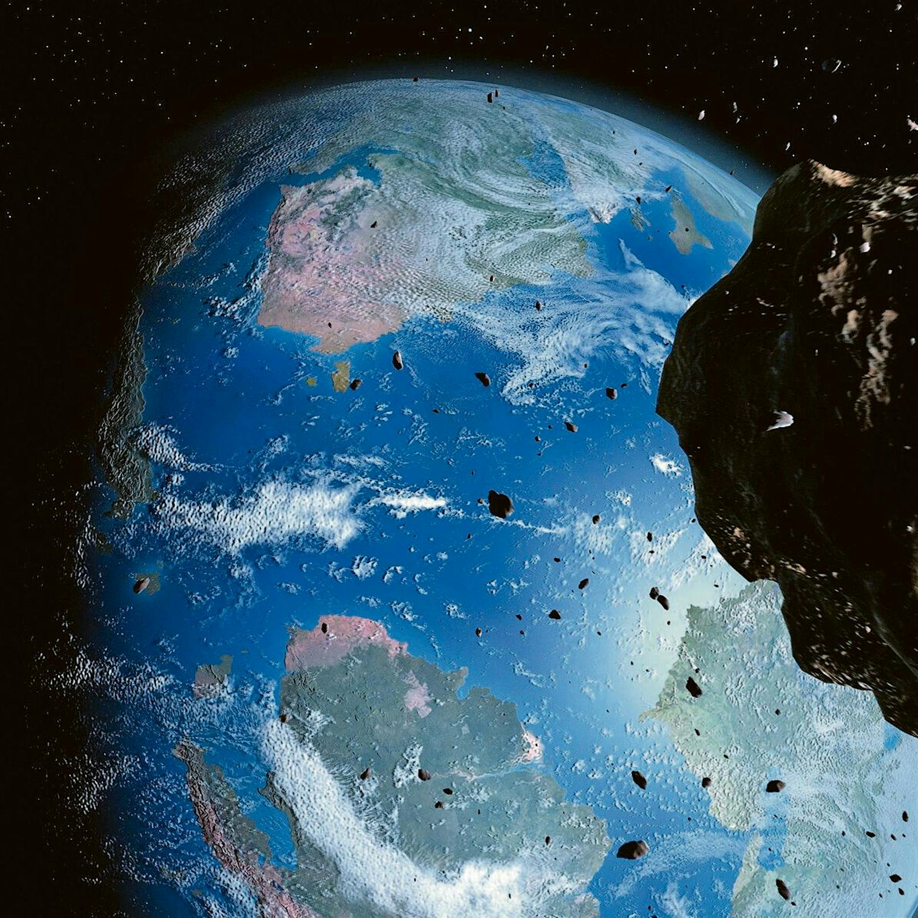 Spektakel am Himmel: Großer Asteroid rauscht am Sonntag an der Erde vorbei