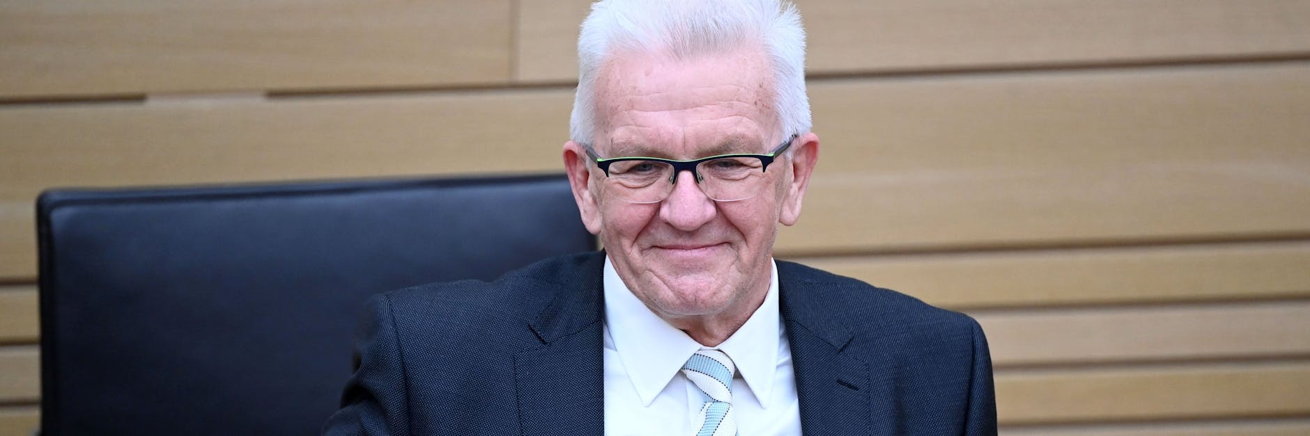 Winfried Kretschmann (Grüne), Ministerpräsident von Baden-Württemberg. 