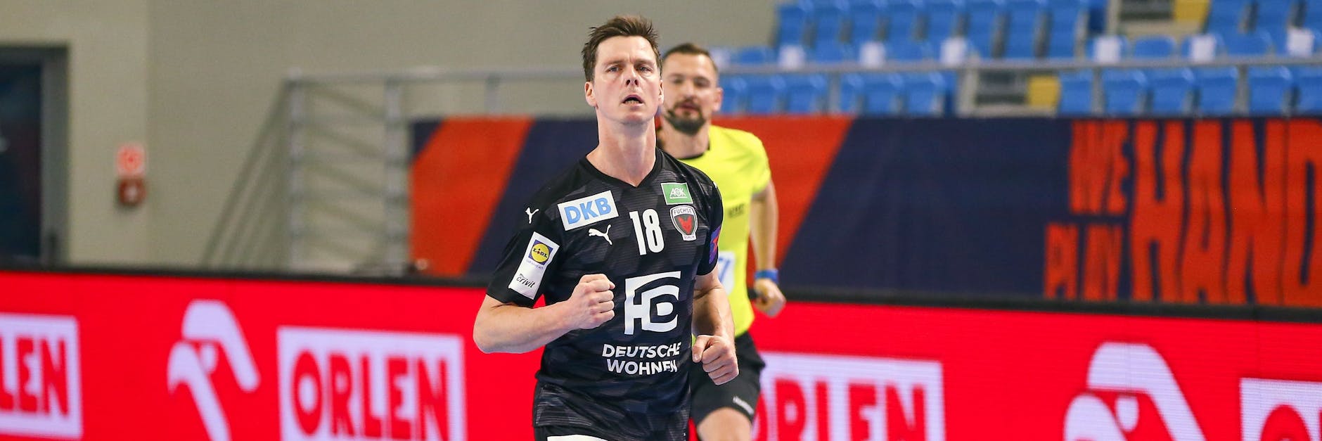 Hans Lindberg wurde wie sein Teamkollege Jacob Holm positiv auf Covid-19 getestet und fehlt den Füchsen gegen die GWD Minden.