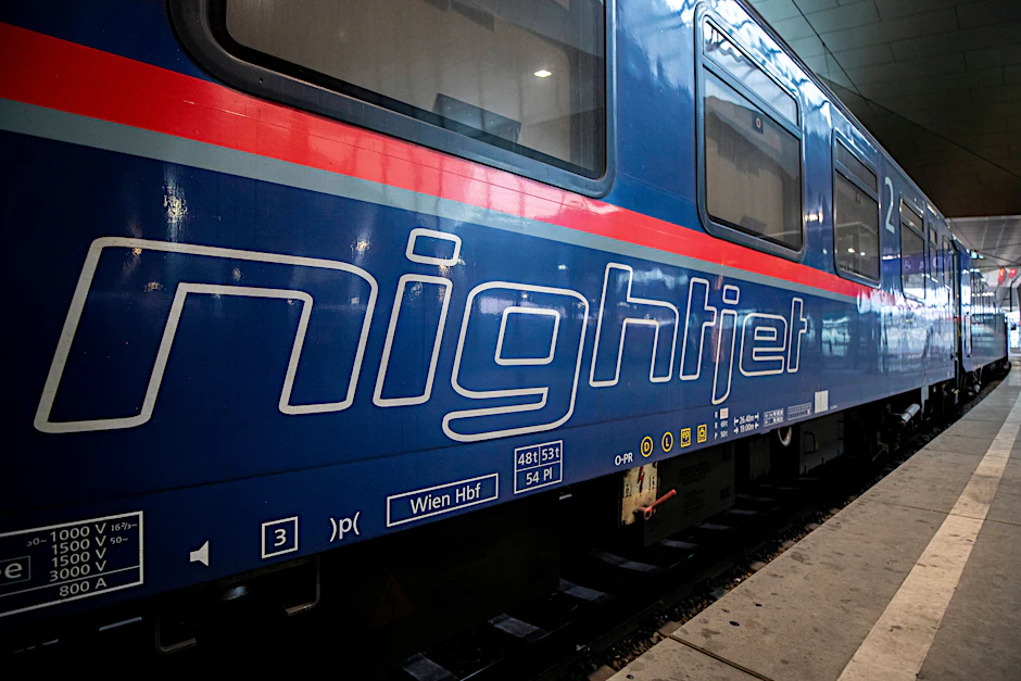 An ÖBB Nightjet.
