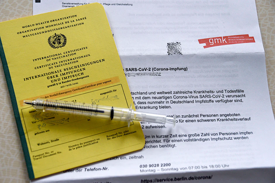 Einladung zur Impfung gegen das Coronavirus.