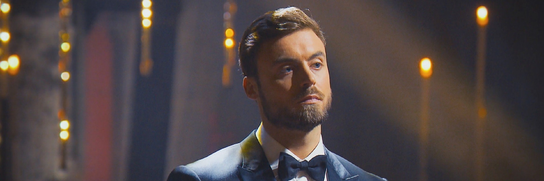 Bachelor Niko Griesert bei der Nacht der Rosen.