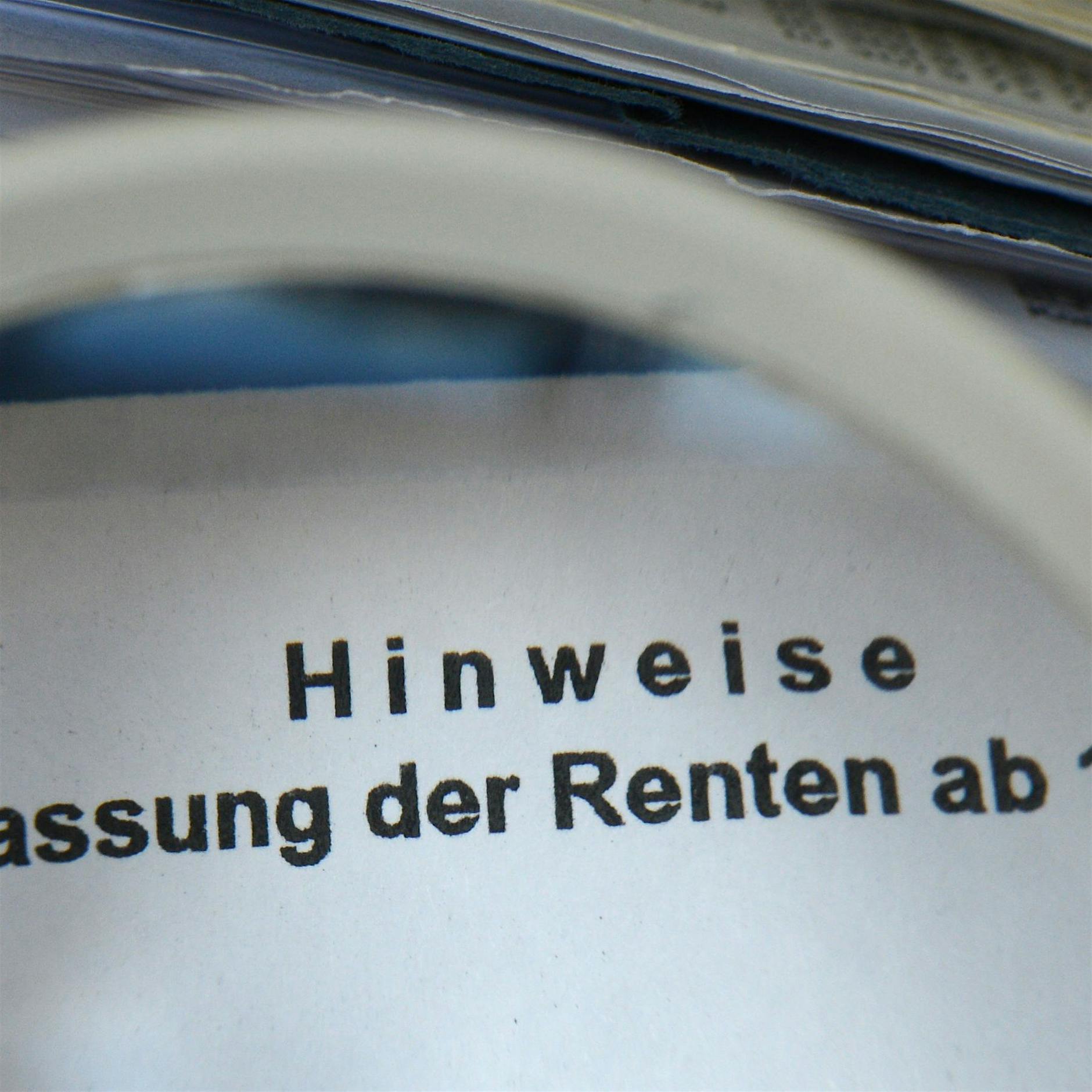 Rentenerhöhung: Mini-Steigerung im Osten, Westen geht leer aus