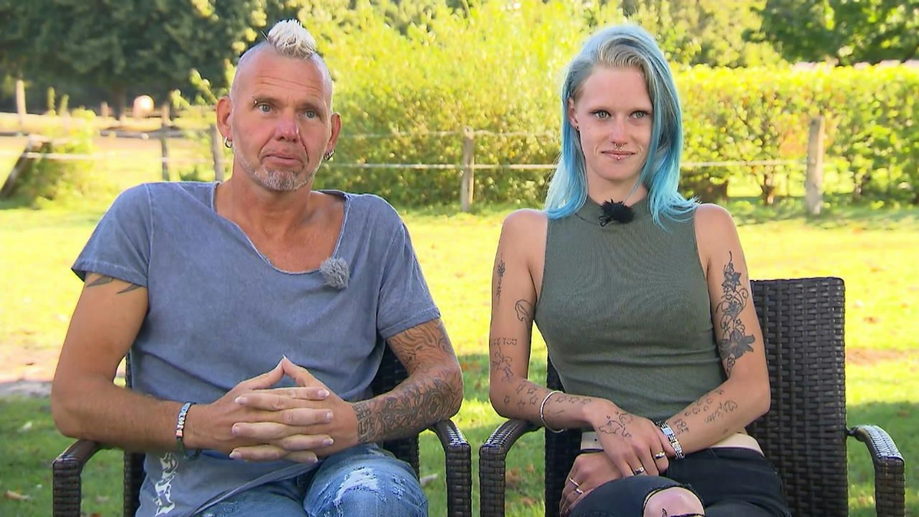 Thomas und Jessy im Liebes-Interview bei RTL.