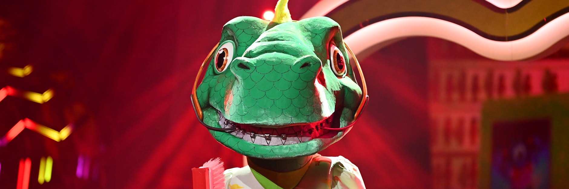 Gehört zu den Finalkandidaten der vierten Staffel: der Dinosaurier.