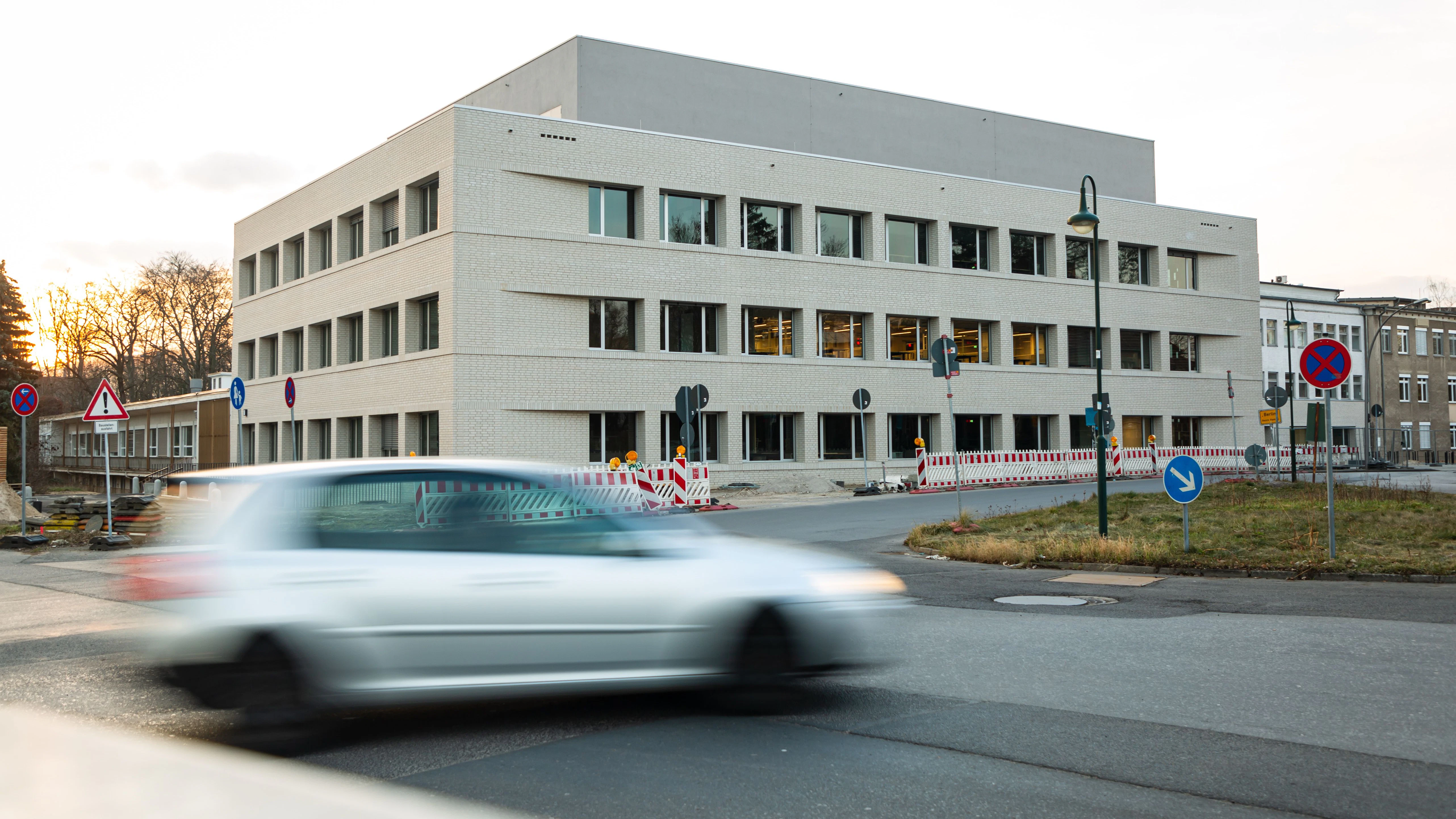 Das Käthe-Beutler-Haus, das neue Gebäude für den Forschungsbereich „Vaskuläre Biomedizin“ in Berlin-Buch.