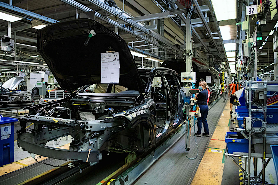 Volvo-Werk in Göteborg (Archivbild).