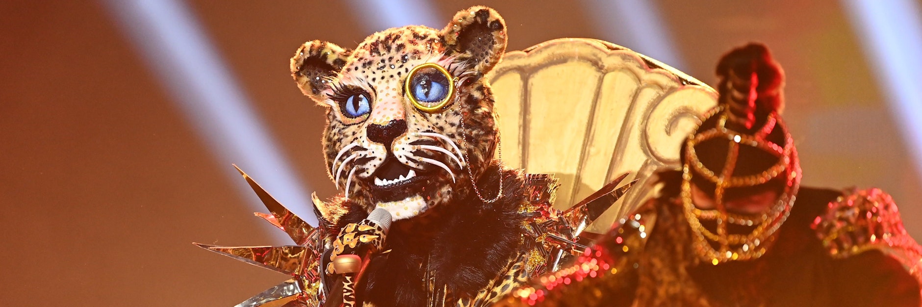Tritt bei „The Masked Singer“ auf: der Leopard.