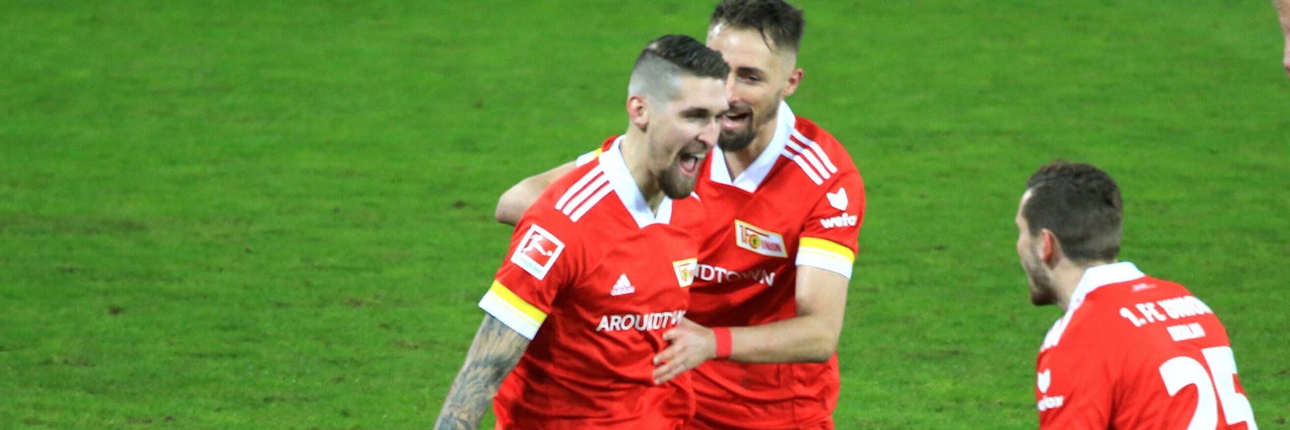 Das kleine Suchbild: Nur einer dieser drei Herren steht bei Union für die kommende Spielzeit unter Vertrag. Kleiner Tipp: Es ist der ganz links. 