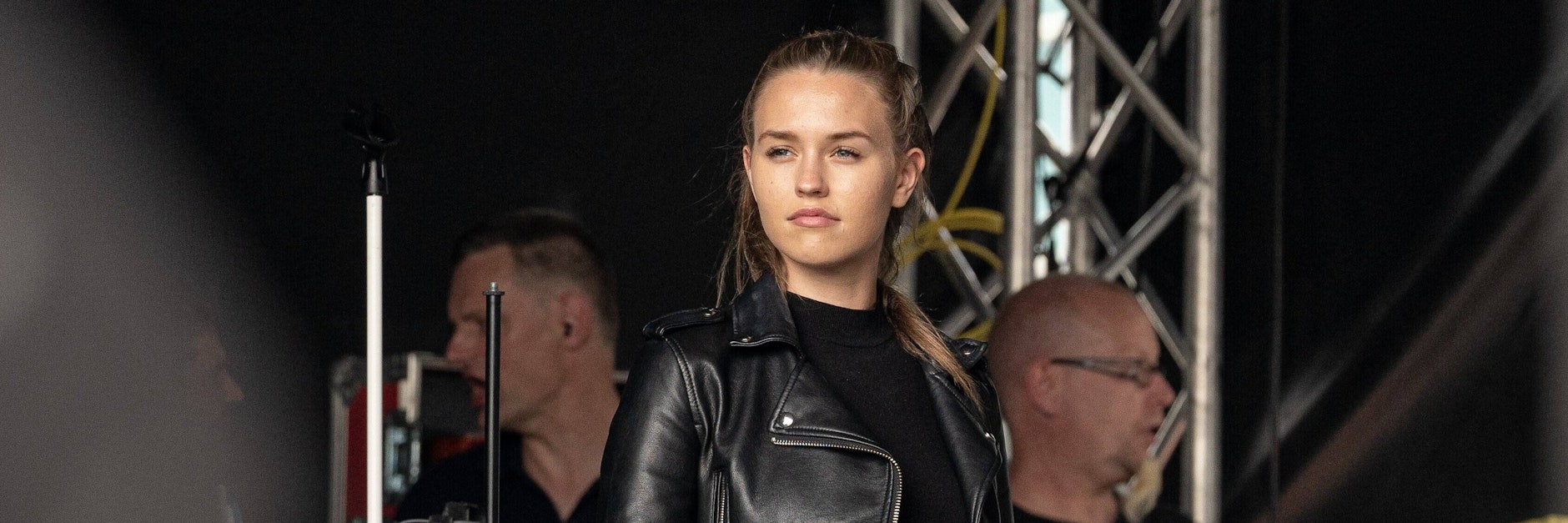 Laura Müller bei einem Konzert ihres Mannes Michael Wendler, bevor der aus dem Showgeschäft ausstieg.