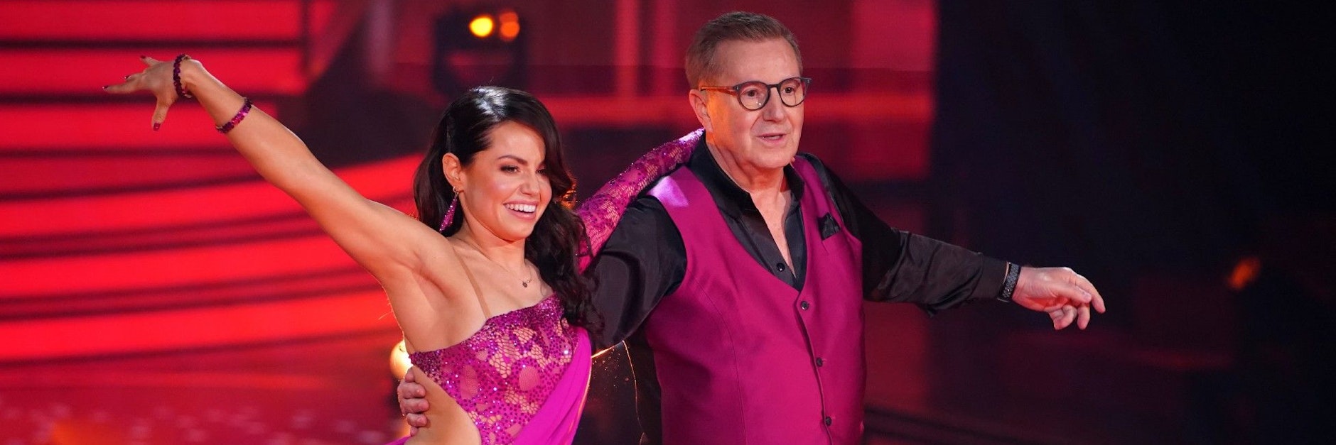 Jan Hofer und Christina Luft bei „Let's Dance“.