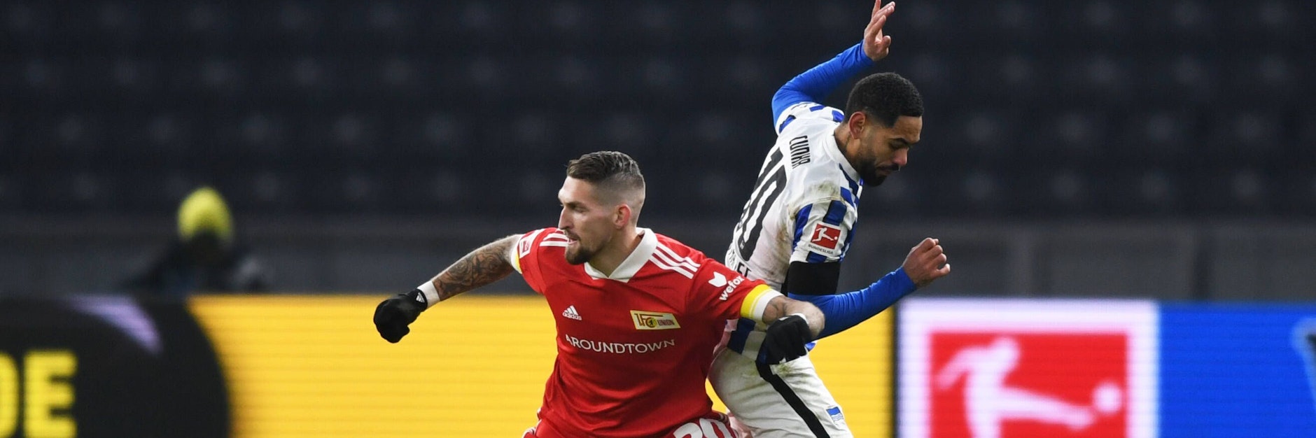 Unions Robert Andrich und Herthas Matheus Cunha dürfen sich nun doch am Ostersonntag duellieren.&nbsp;