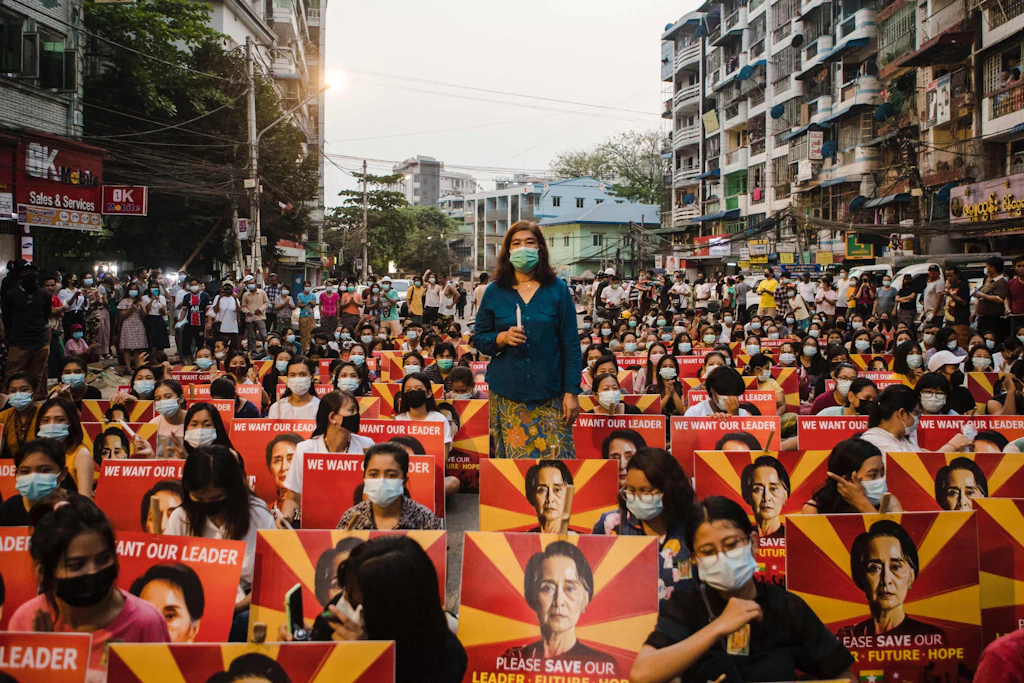 „Bitte erhört unsere frustrierten Schreie“. Stimmen des Protests in Myanmar
