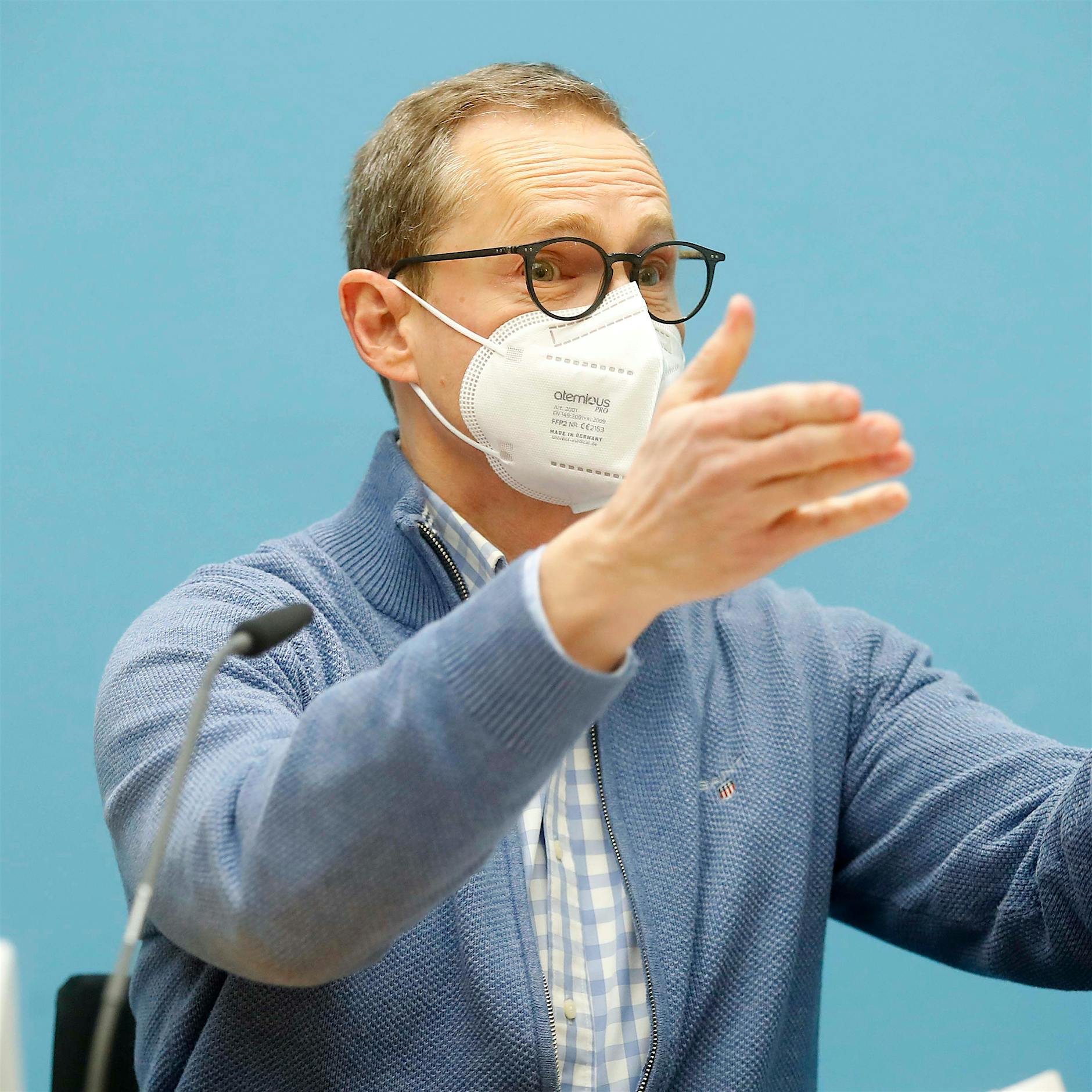 Müller: Lassen Sie sich vor dem Osterkaffee auf Corona testen