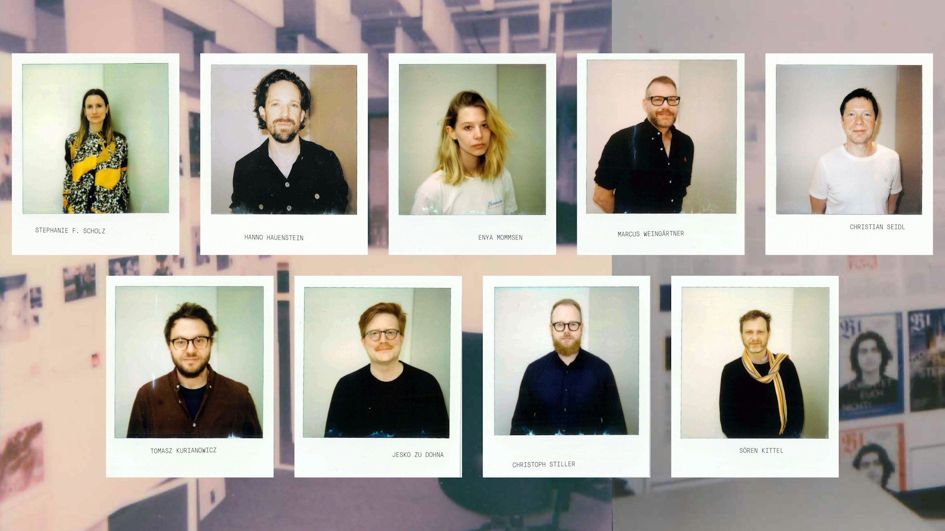 Das Team der neuen Wochenendausgabe der Berliner Zeitung: Stephanie Scholz, Hanno Hauenstein, Enya Mommsen, Marcus Weingärtner, Christian Seidl, Tomasz Kurianowicz, Jesko zu Dohna, Christoph Stiller, Sören Kittel