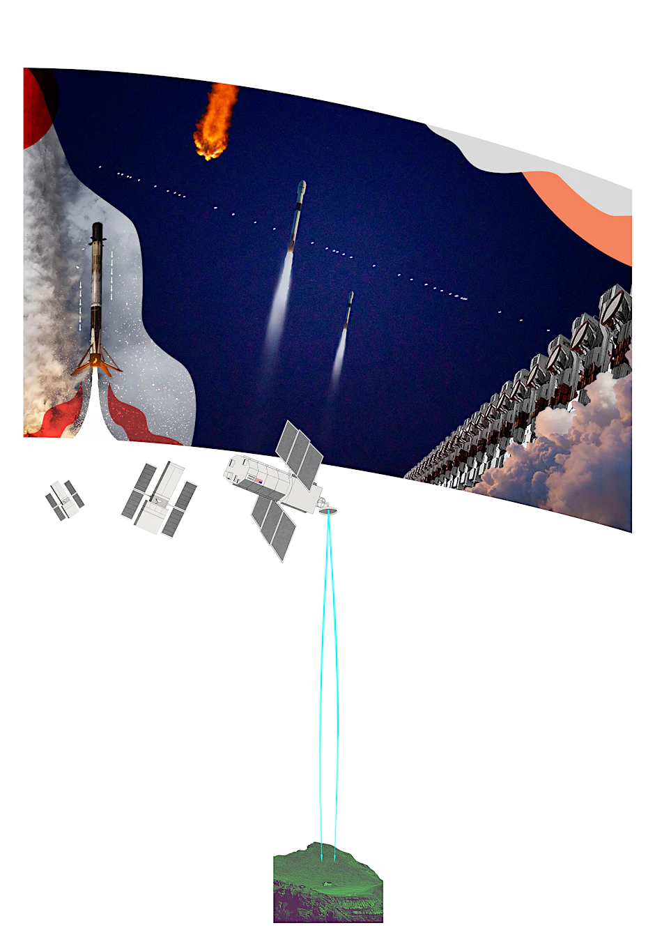 Elon Musks Satelliten bringen schnelles Internet in abgelegene Gebiete.&nbsp;