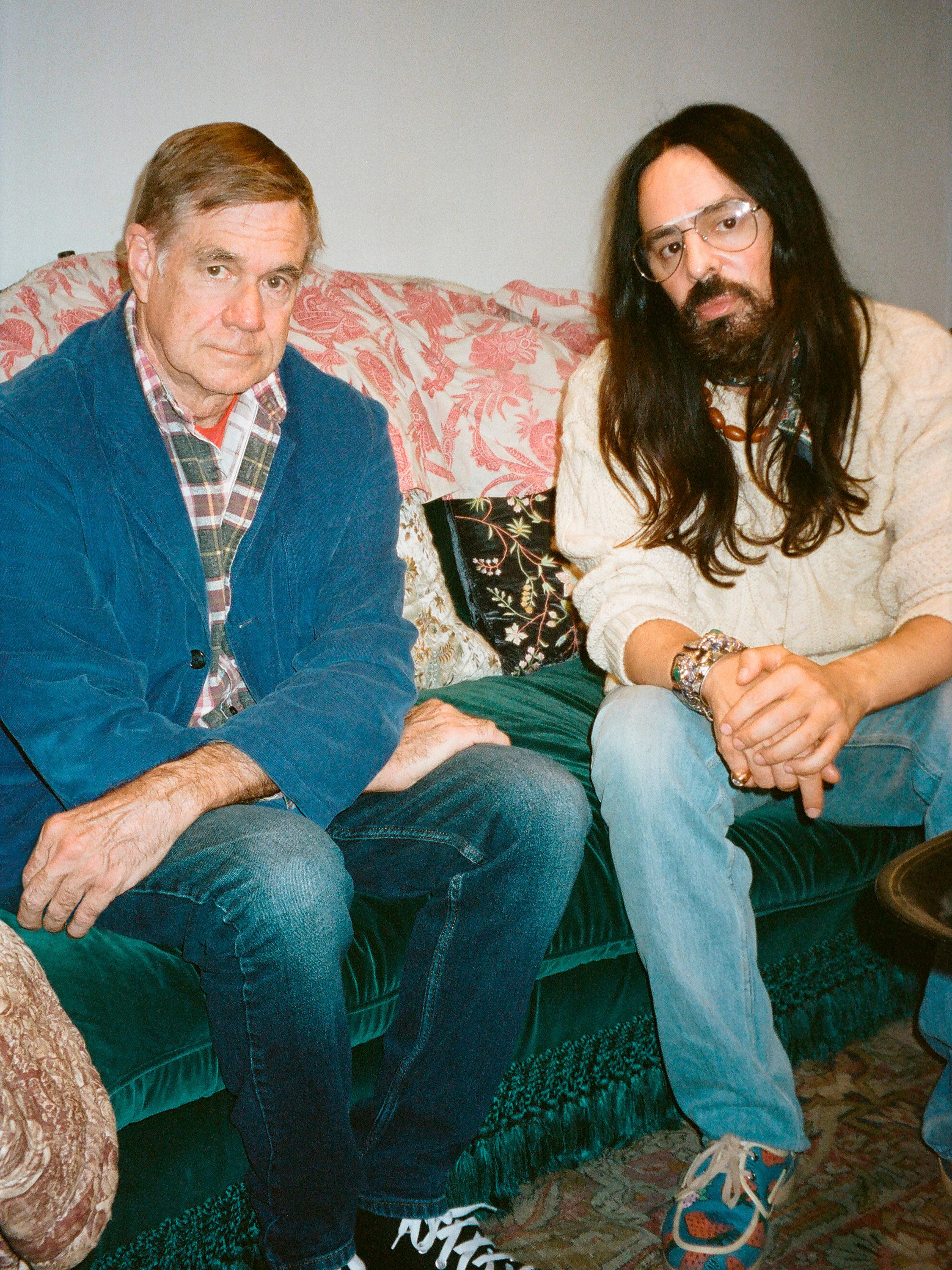 Film director Gus Van Sant and designer Alessandro Michele.&nbsp;&nbsp;