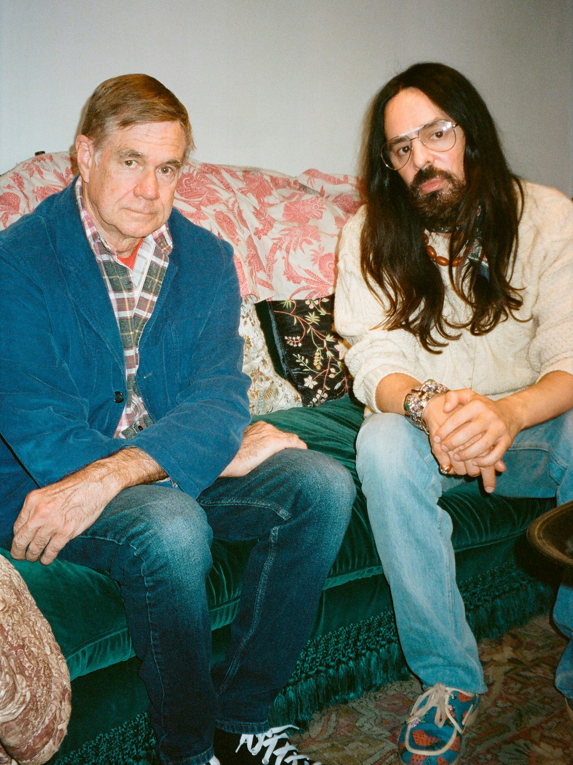 Film director Gus Van Sant and designer Alessandro Michele.&nbsp;&nbsp;