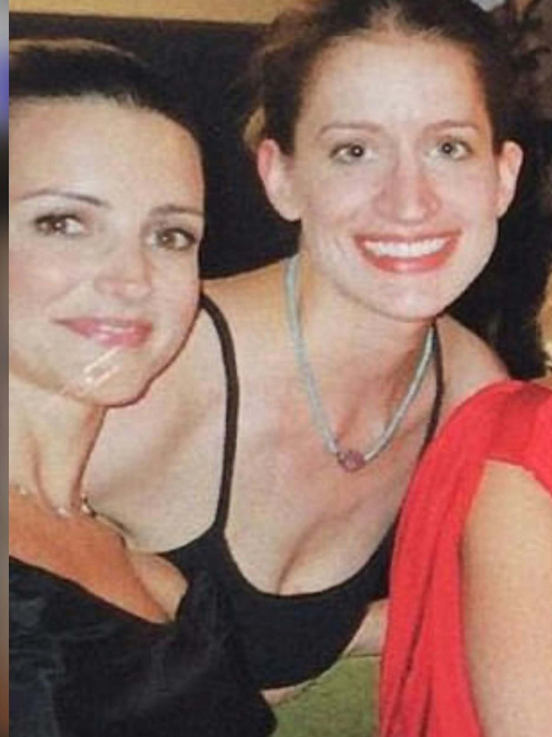 Heather Kristin (rechts) mit Schauspielerin Kristin Davis, die in „Sex and the City“ die Charlotte spielte und für die Heather das Double war.
