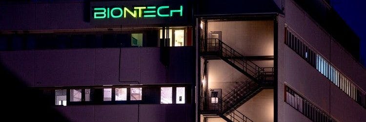 Das Biontech-Impfstoffwerk in Marburg.