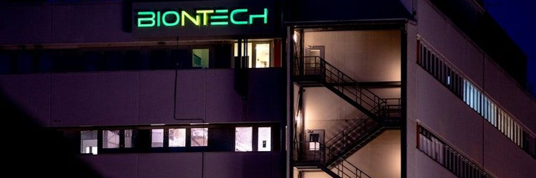 Das Biontech-Impfstoffwerk in Marburg.