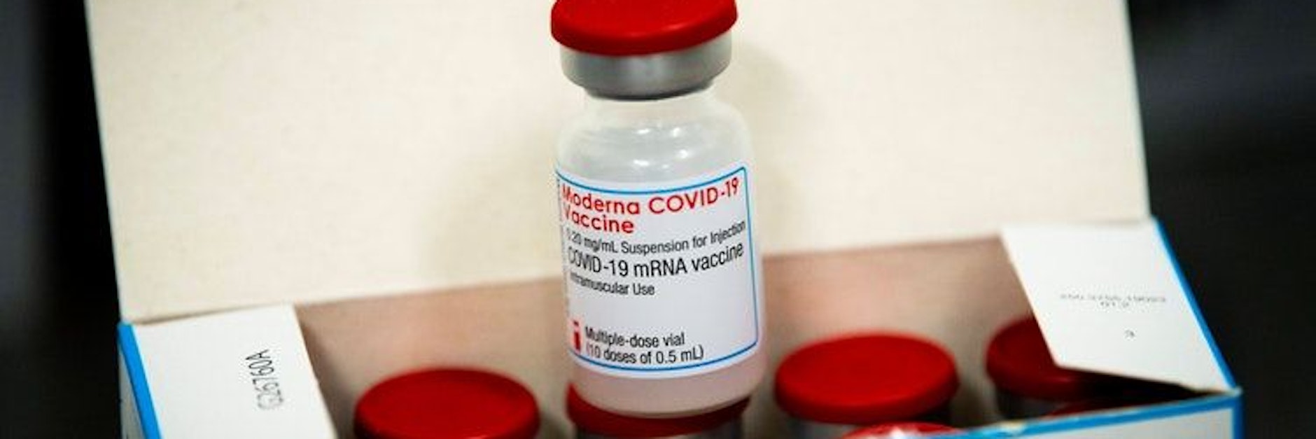 Der Corona-Impfstoff des US-Herstellers Moderna (Symbolbild).