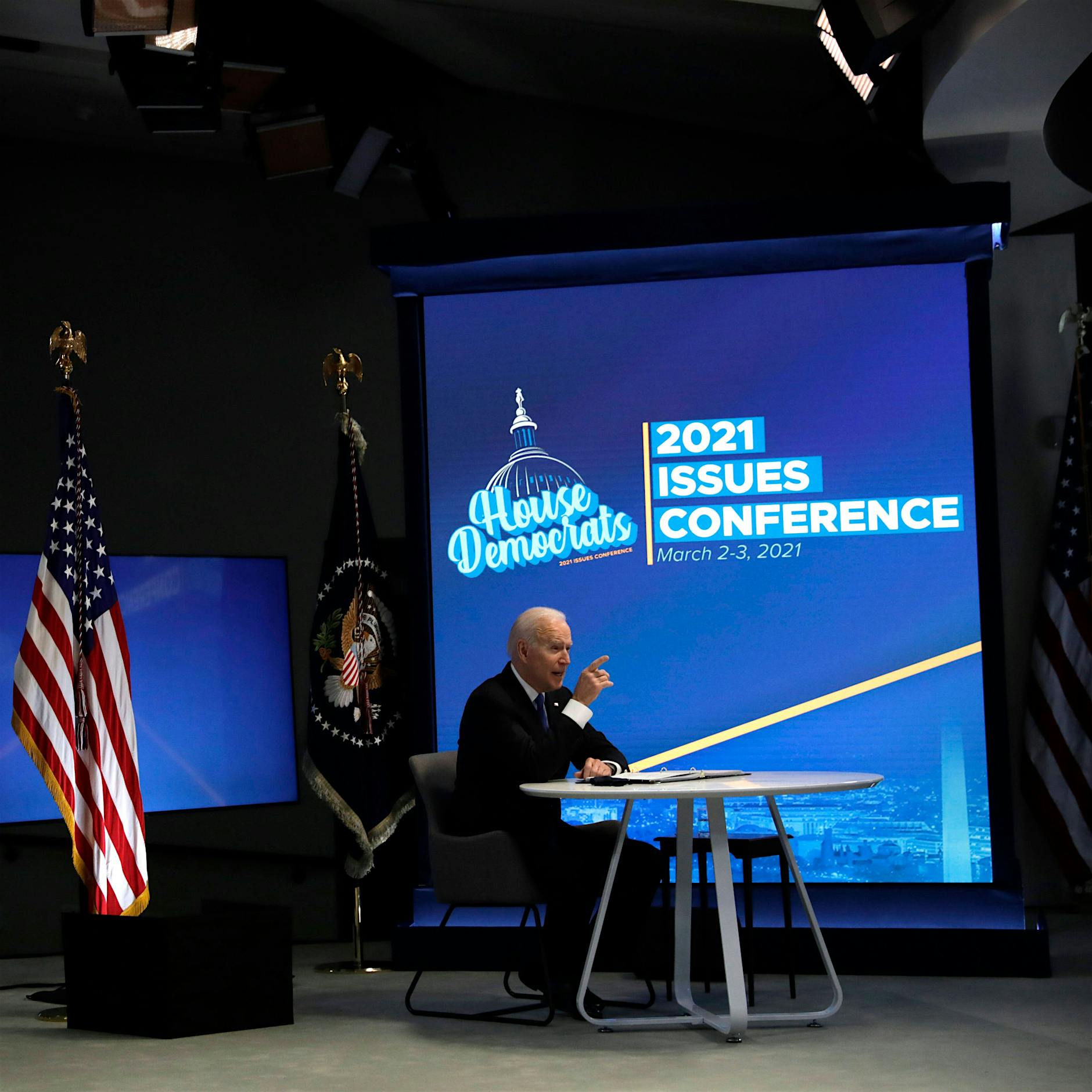 Biden will die Demokratie retten