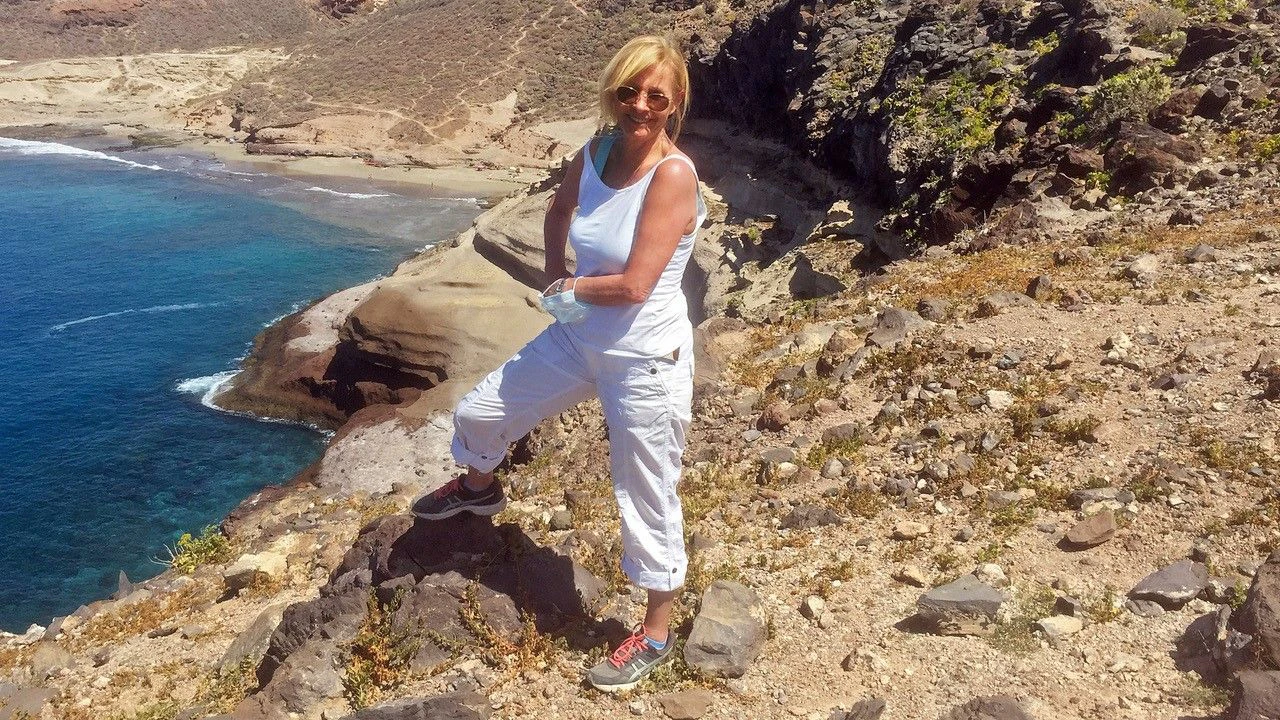 Unsere Autorin Birgit Walter auf Teneriffa.