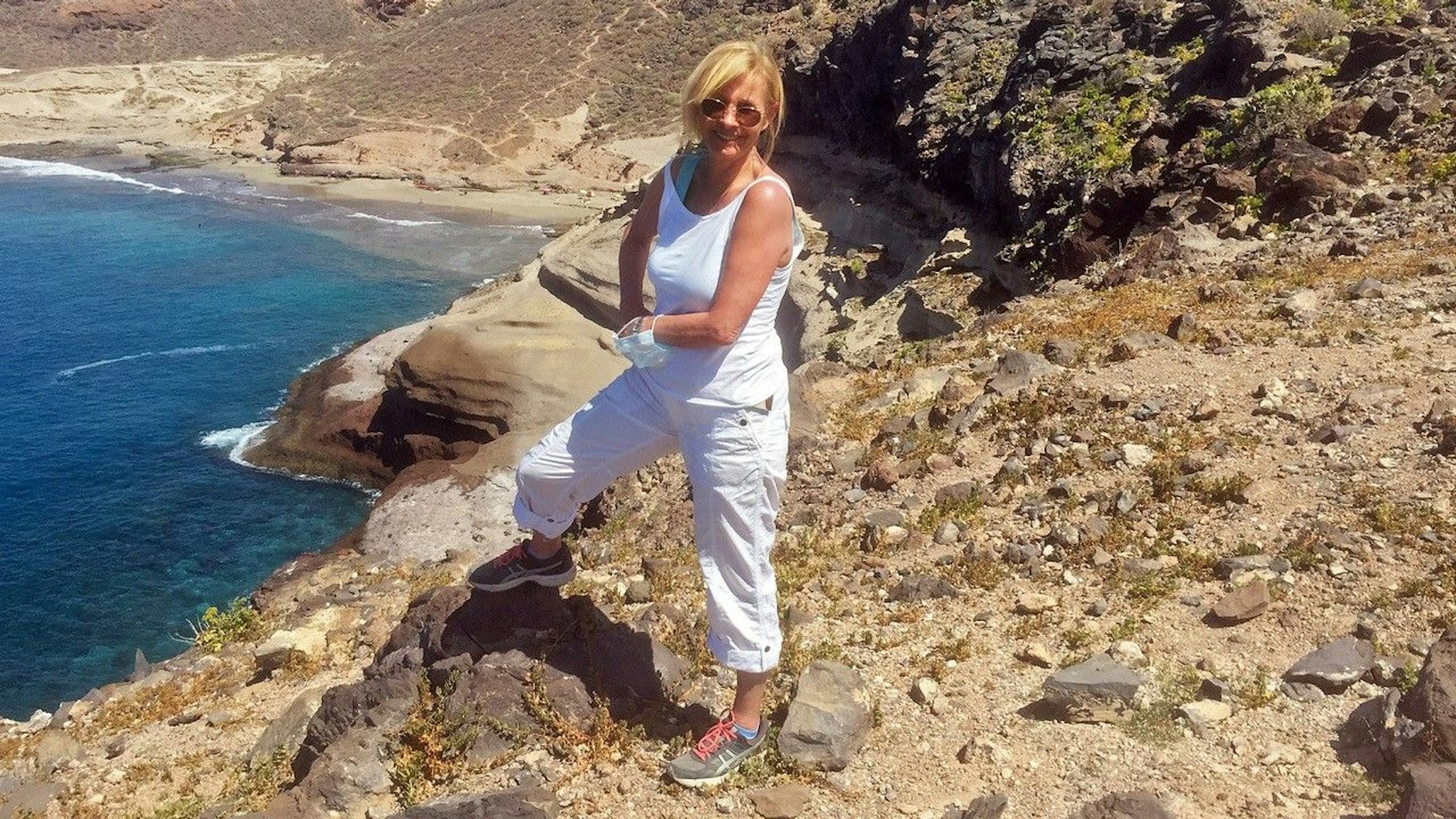 Unsere Autorin Birgit Walter auf Teneriffa.