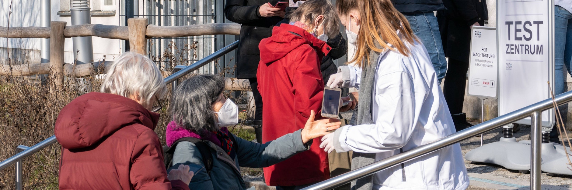 Erst Gratisschnelltest, dann Shopping: So wird es ab Mittwoch in Berlin sein.