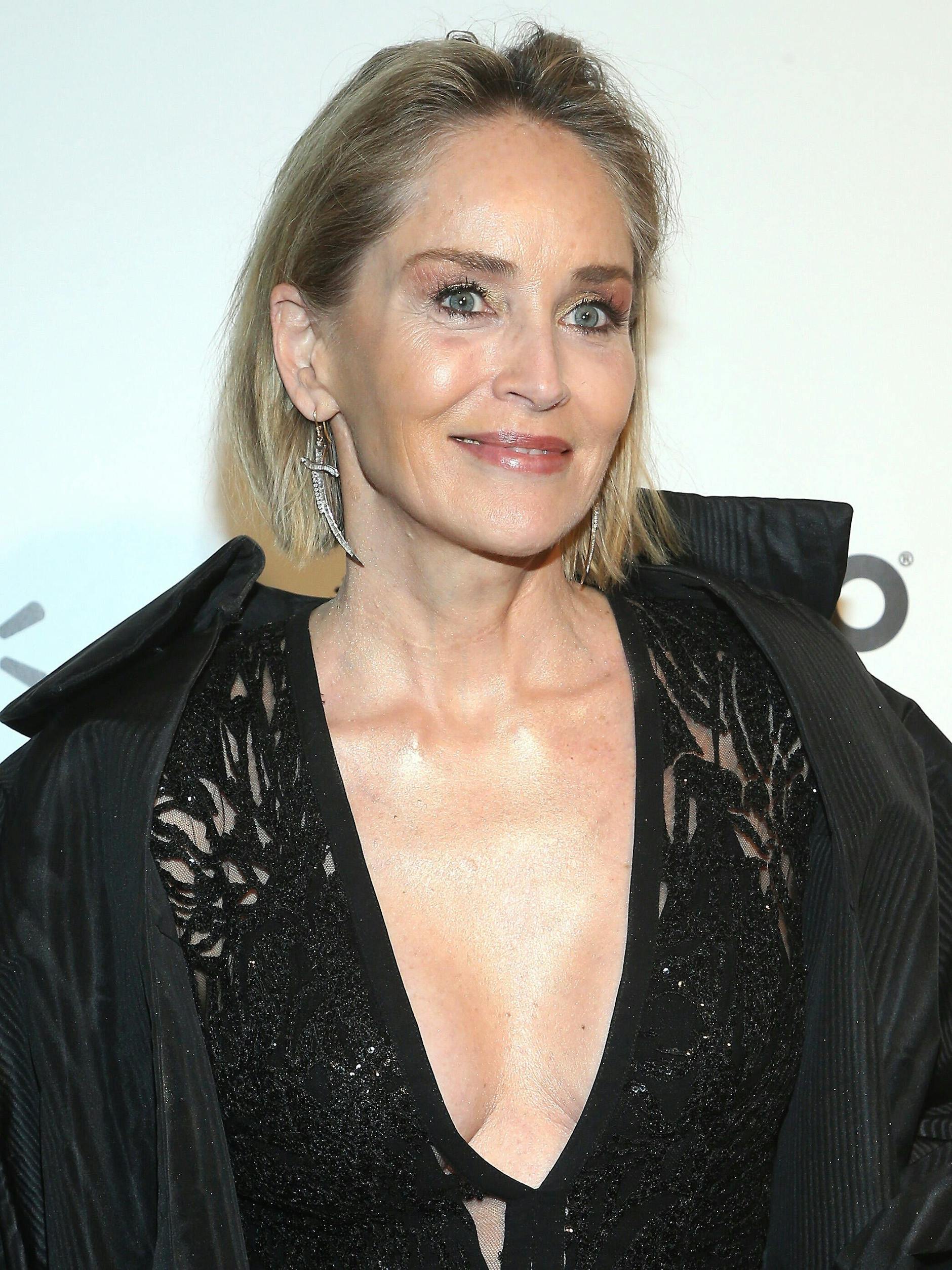 Sharon Stone bei einer Veranstaltung in Hollywood 2020.