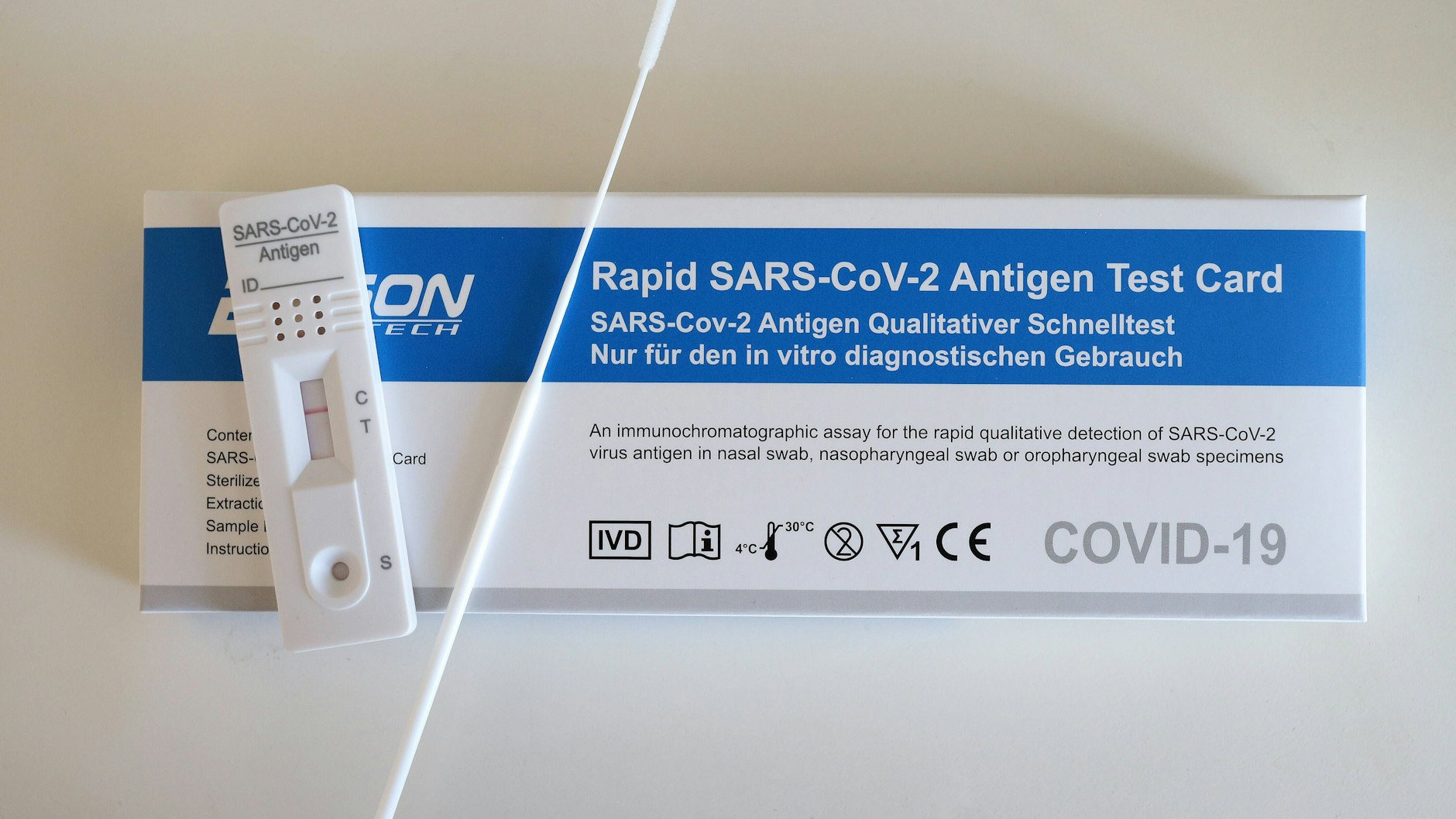 Die Tests liefern das Ergebnis meist nach etwa 15 Minuten.