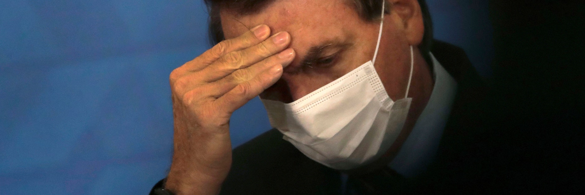 Jair Bolsonaro, Präsident von Brasilien, nimmt an einer Veranstaltung teil. Angesichts zunehmender Kritik wegen des fehlenden Krisenmanagements in der Corona-Pandemie hat Bolsonaro die Spitzen von sechs Ministerien neu besetzt.