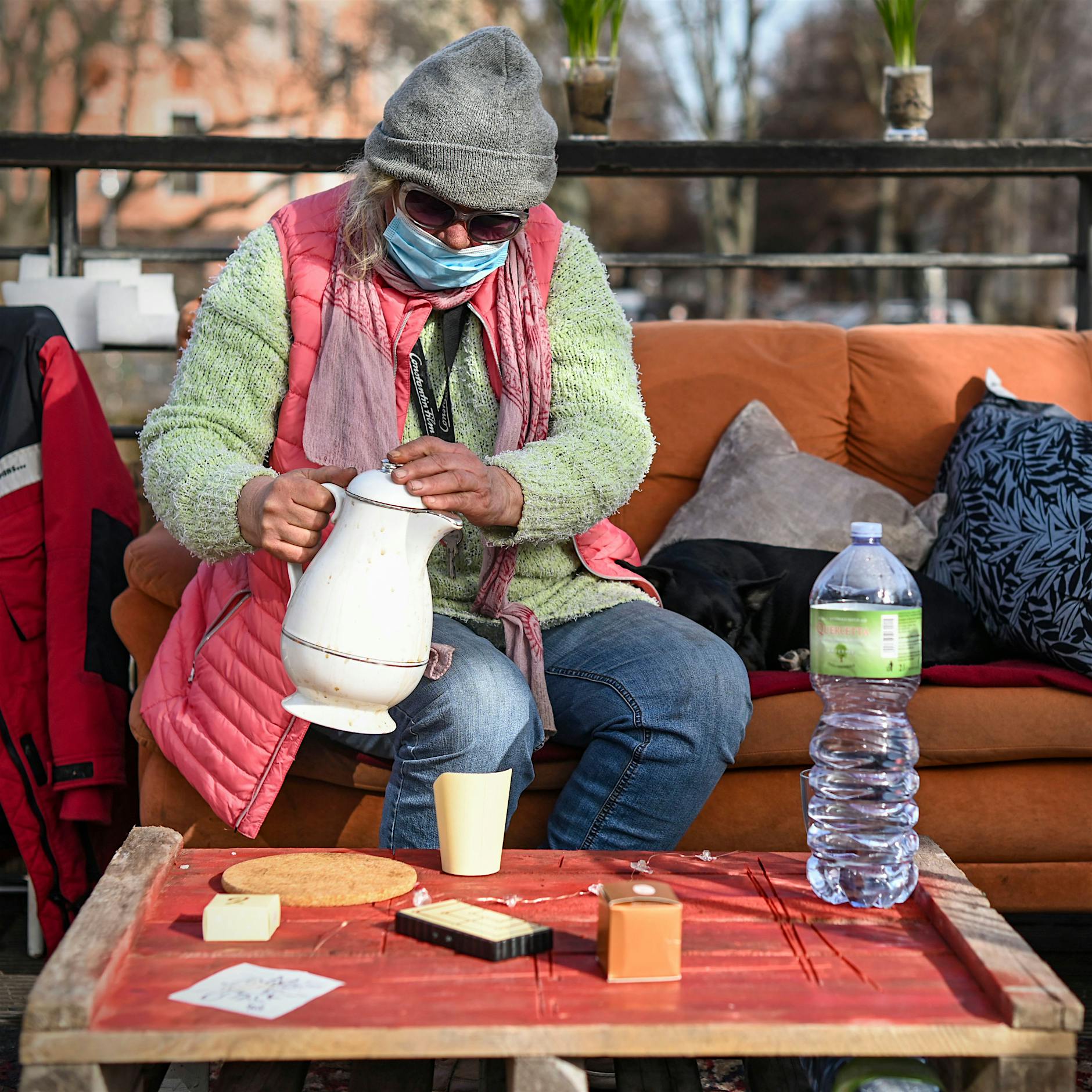 Frühling der Obdachlosen