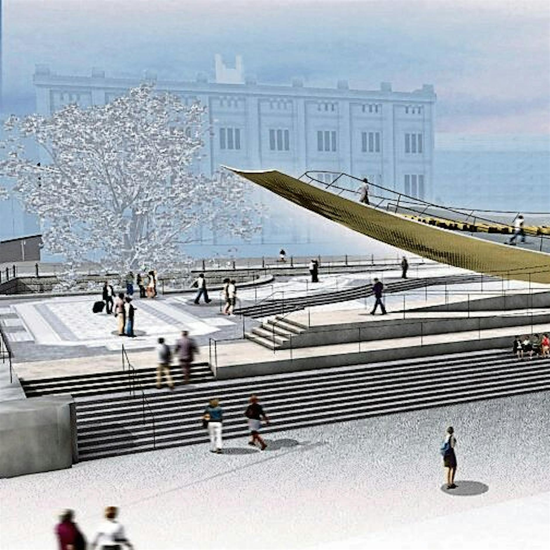 Grütters: Umstrittene Einheitswippe ist wichtiger als Drachentöter-Mosaik