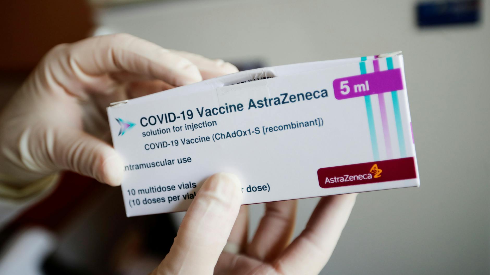 Corona-Impfstoff von Astrazeneca.