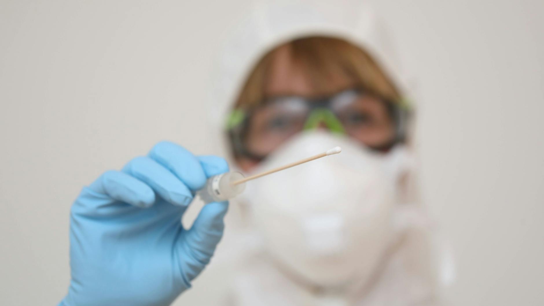 Ein Corona-Test (Symbolbild)
