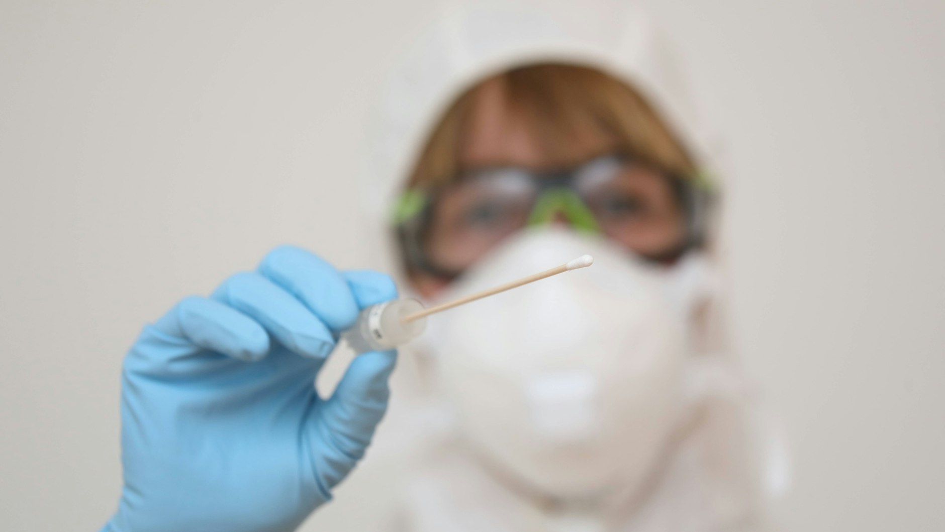 Ein Corona-Test (Symbolbild)