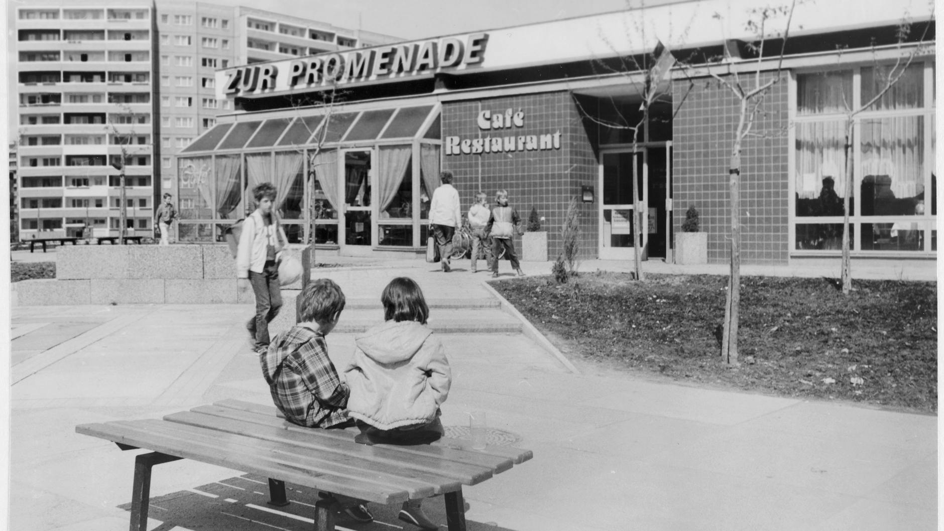 DDR-Postmoderne in Marzahn, bald zu sehen in der Ost-West-Berlin-Architekturschau „Anything Goes“ des Landesmuseums Berlinische Galerie.
