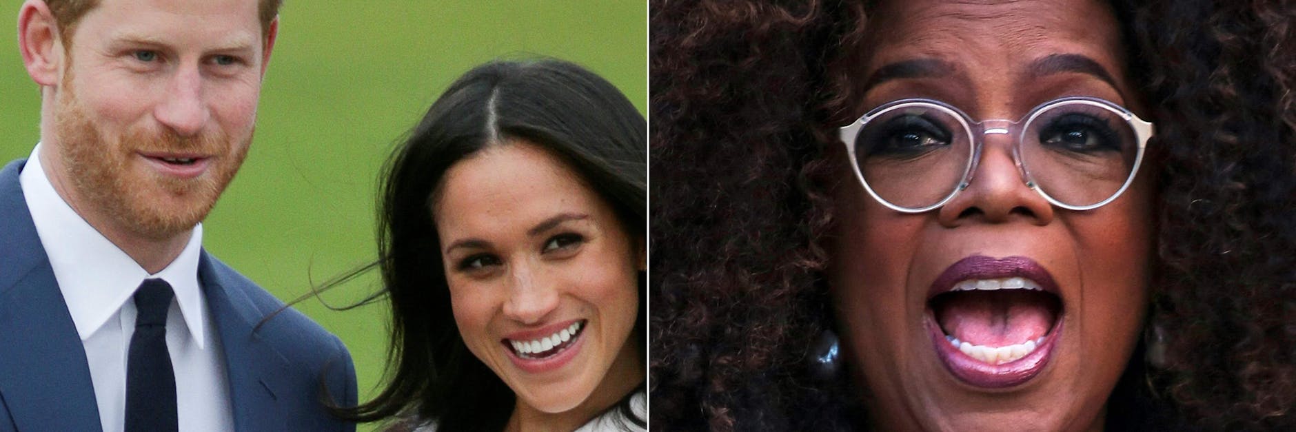 Oprah Winfrey (r.) macht mit ihrem Interview mit Meghan und Harry reichlich Geld.