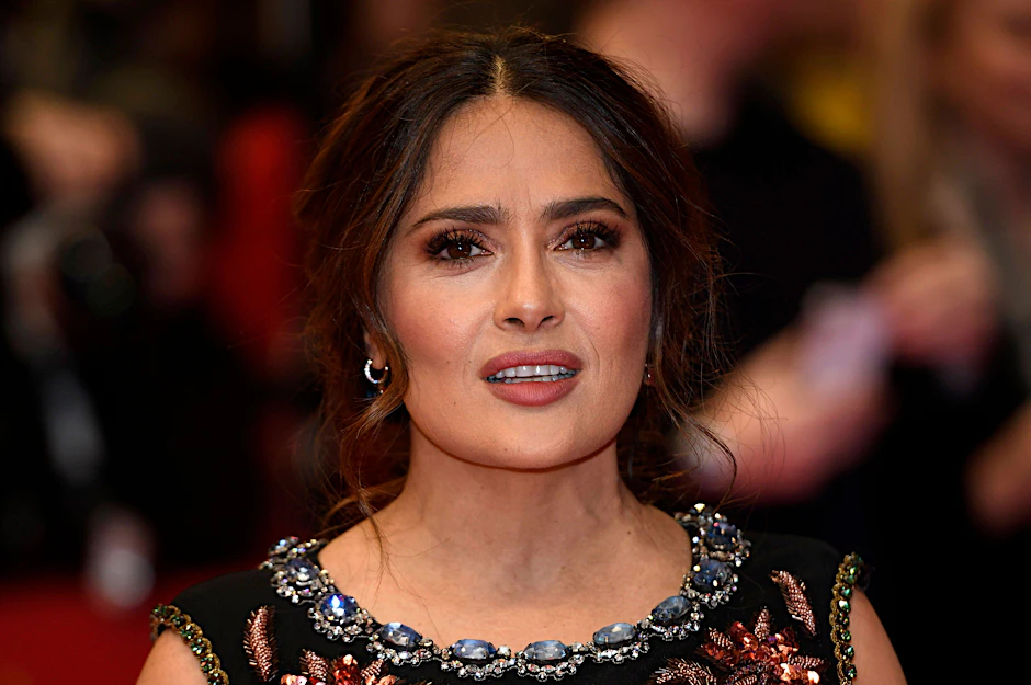 Salma Hayek bei der Premiere von „The Roads Not Taken“ auf der Berlinale 2020.