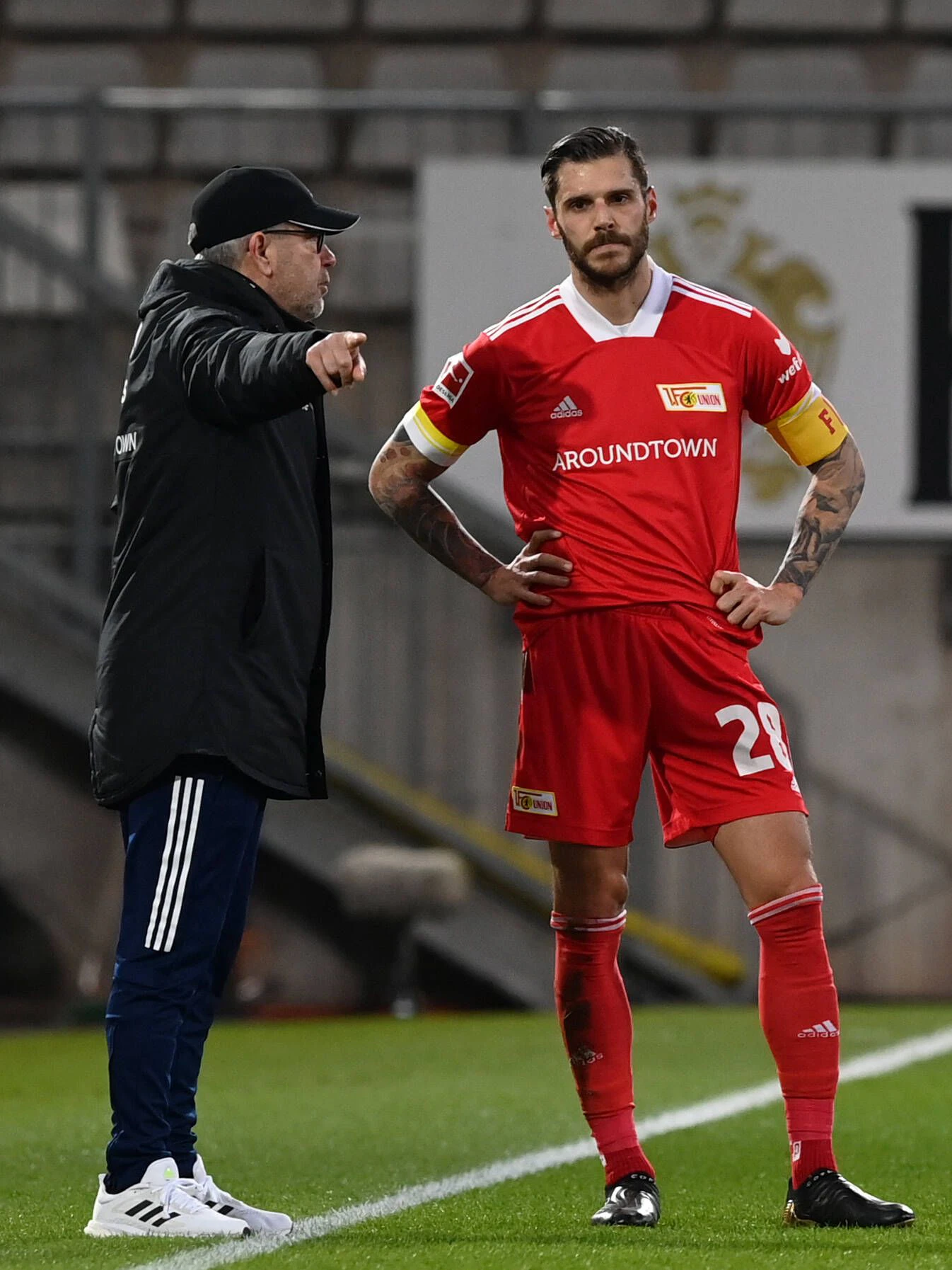 Und nun? Was machen wir denn jetzt? Trainer Urs Fischer im Gespräch mit Christopher Trimmel.