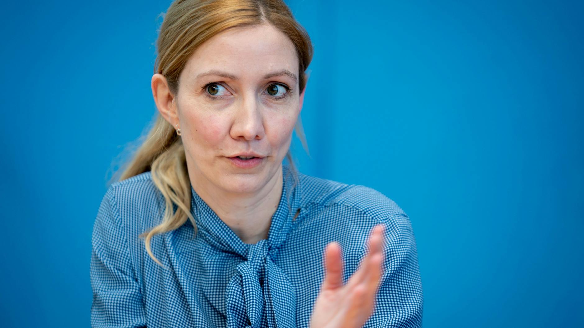 Sandra Ciesek, Direktorin des Instituts für Medizinische Virologie am Universitätsklinikum Frankfurt (Archivbild).
