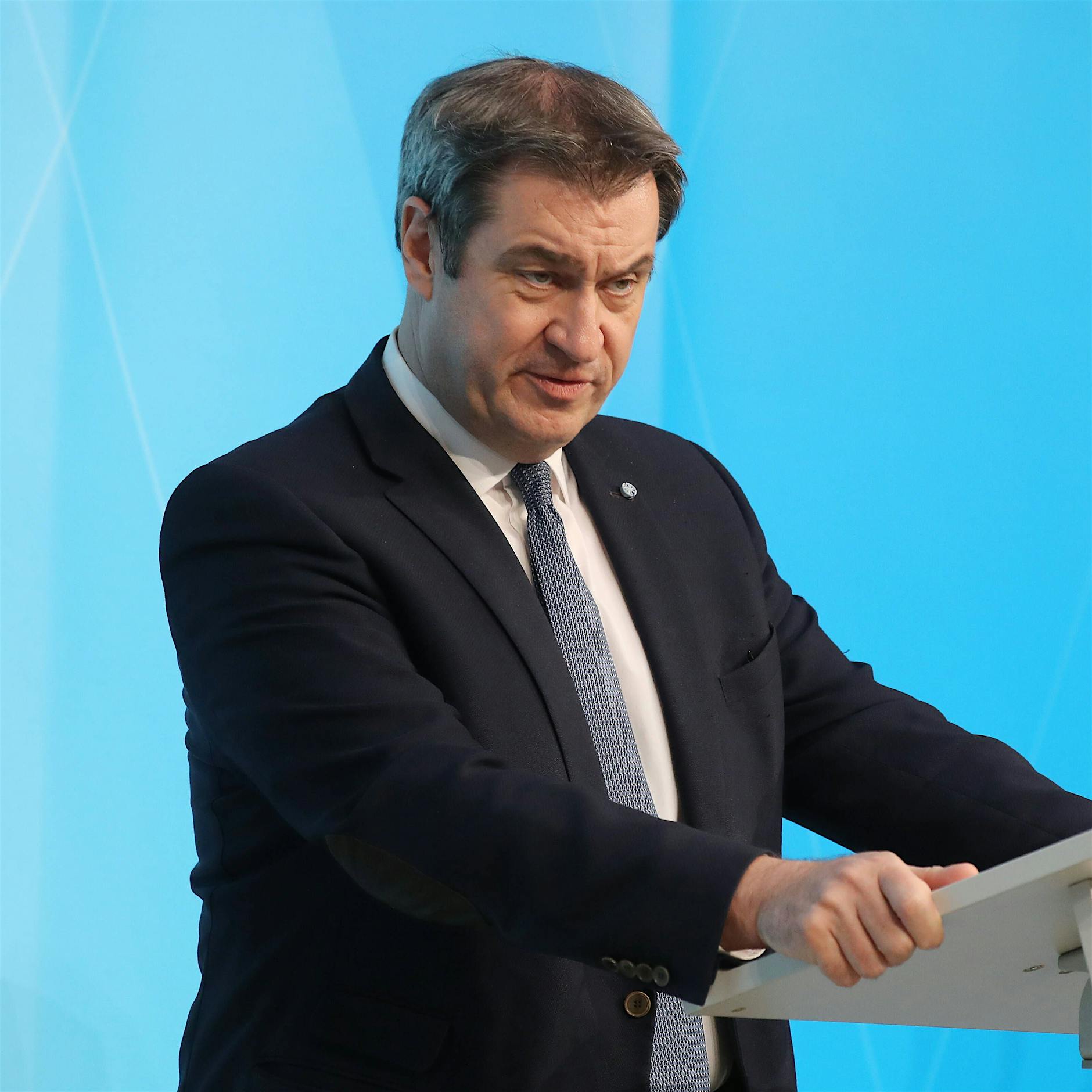 Söder in der Kanzlerkandidaten-Frage klar vor Laschet