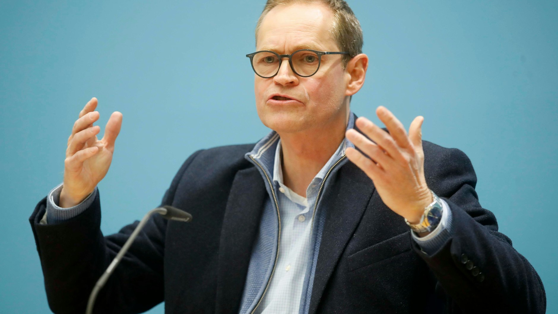 Der Regierende Bürgermeister Michael Müller (SPD).