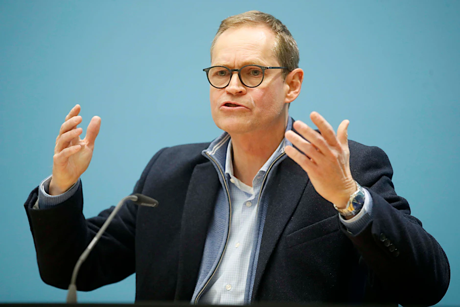 Der Regierende Bürgermeister Michael Müller (SPD).